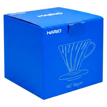Пуровер Hario V60 02 Cobalt Blue - купити, ціни на Grono - фото 2
