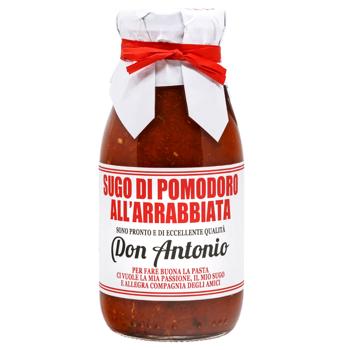 Don Antonio Spicy Arrabbiata Sauce 250g - buy, prices for COSMOS - photo 2