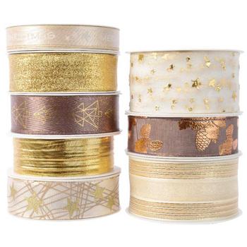 Лента декоративная Decoris 400х1,5см в ассортименте