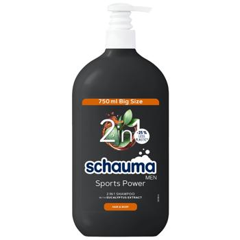 Schauma Men Sport Shampoo 750ml
