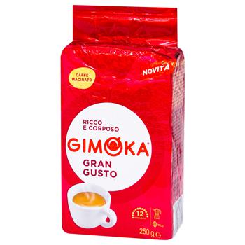 Natural ground roasted coffee Gimoka Gran Gusta 250g Italy