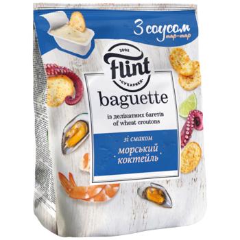 Flint Sea Сocktail + Tartar Sauce Rusks 55g - buy, prices for COSMOS - photo 1