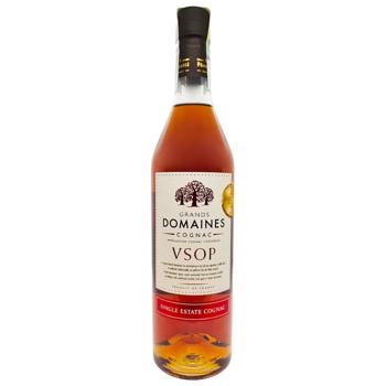 Коньяк Grands Domaines VSOP 40% 0,7л - купити, ціни на КОСМОС - фото 1