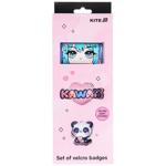 Набор бейджей Kite Kawaii на липучке 3шт