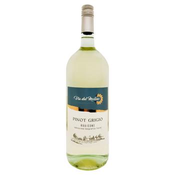 Вино Pinot Grigio Veneto біле сухе 12% 1,5л - купити, ціни на КОСМОС - фото 1