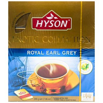 Чай чорний Hyson Королівський Ерл Грей 2г*100шт - купити, ціни на КОСМОС - фото 3
