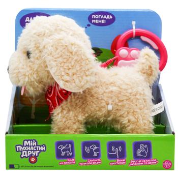 Miy Puhnastyy Drug Tim Dog Interactive Toy 3хАА 22х23х14cm - buy, prices for NOVUS - photo 2
