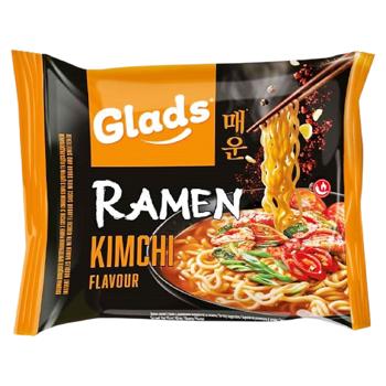 Локшина Glads Рамен з соусом см. Кімчі пачка 105г  - купити, ціни на Grono - фото 1