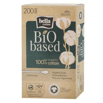 Палочки ватные Bella Bio Based 200шт - купить, цены на За Раз - фото 1