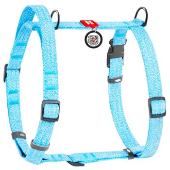 Шлея для собак Collar Re-cotton світловідбивна S - голубий - купить, цены на MasterZoo - фото 1