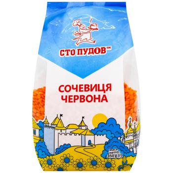 Sto Pudiv Red Lentils 350g - buy, prices for Epicentr FOOD - photo 1