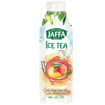 Чай холодный черный Jaffa Ice Tea персик с экстрактом листьев стевии 0,5л - купить, цены на NOVUS - фото 1