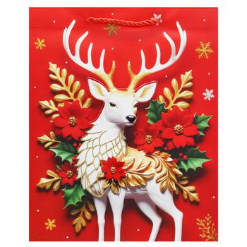 Пакет подарунковий Greenwich 32х26х10см - купити, ціни на NOVUS - фото 3