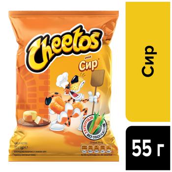 Палочки кукурузные Cheetos со вкусом сыра 55г - купить, цены на КОСМОС - фото 2