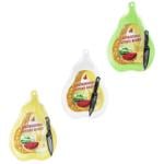 Pear Cutting Board with Knife 36x25cm in assortment