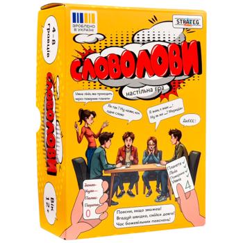 Гра настільна Strateg Словолови