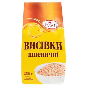 Висівки Козуб продукт пшенична 250г Україна - купити, ціни на Ідеал - фото 1