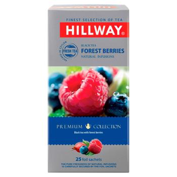 Hillway Forest Berries Black Tea 1.5g*25pcs - buy, prices for MasterZoo - photo 1
