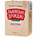 Дрожжи Львовские Дрожжи Экстра прессованные 100г