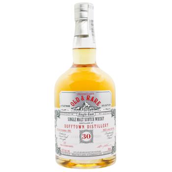 Виски Old & Rare Dufftown 30 лет 46,7% 0,7л - купить, цены на WINETIME - фото 3