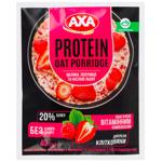 Aha Protein Raspberry and Strawberry with Sweetener Oatmeal Porridge 40g