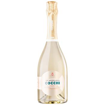 Cocchi Piemonte DOC Chardonnay White Brut Sparkling Wine 12% 0.75l - buy, prices for WINETIME - photo 1