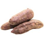 Vegetables batata sweet potato purple fresh