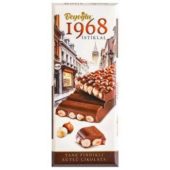 Chocolate milky Beyoglu nuts 170g Turkey - buy, prices for COSMOS - photo 1