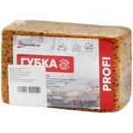 Губка Poputchik Profi автомобильная 18*10*6см