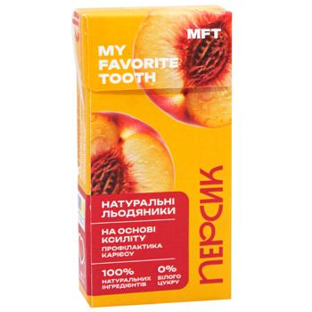 Льодяники натуральні без цукру Персик MFT 20 г - купить, цены на WINETIME - фото 2