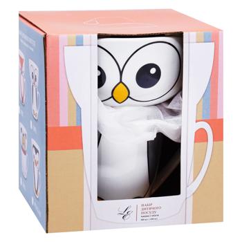 Limited Edition Happy Owl Children's Tableware Set 2pcs - buy, prices for Auchan - photo 2