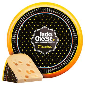 Сыр Jacks Cheese Маасдам 45% - купить, цены на Восторг - фото 1