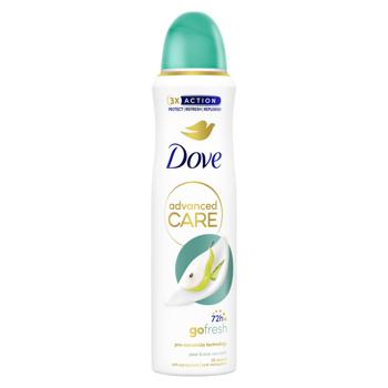 Dove Advanced Care Go Fresh Pear & Aloe Vera Scent Spray Deodorant 150ml - buy, prices for Auchan - photo 1