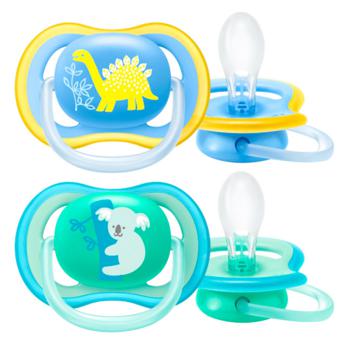 Пустушка Philips Avent Ultra Air 18міс+ 2шт - купити, ціни на ULTRAMARKET - фото 1