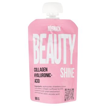 Naisnack Beauty Apple-Strawberry Puree Snack 90g - buy, prices for WINETIME - photo 1