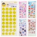 Наклейки декоративные Зед Котики 10х22см в ассортименте