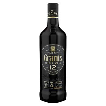 Grants 12 yrs whisky 40% 0.75l - buy, prices for NOVUS - photo 1