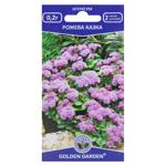 Golden Garden Pink Fairy Tale Ageratum Flower Seeds 0.2g