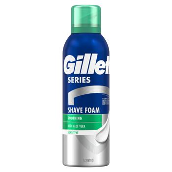 Gillette Series Sensitive Skin Shaving Foam 200ml - buy, prices for - photo 3