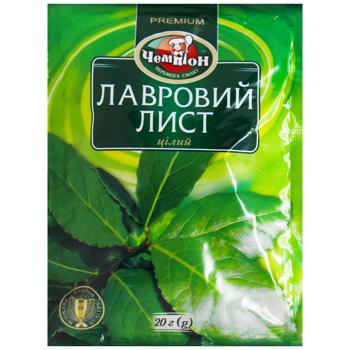 Лавровий лист Чемпіон цілий 20г