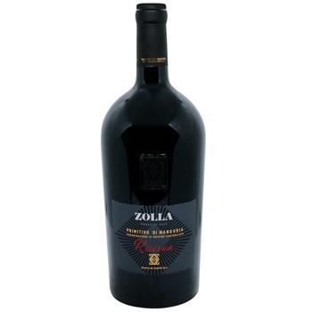 Вино Zolla Primitivo di Manduria Riserva червоне сухе 15% 1,5л - купити, ціни на WINETIME - фото 2