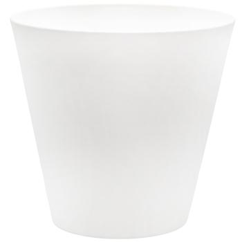 Prosperplast Tubus White Flowerpot 25cm
