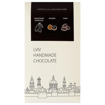 Chocolate milky Lviv handmade chocolate 78g Ukraine - buy, prices for COSMOS - photo 2
