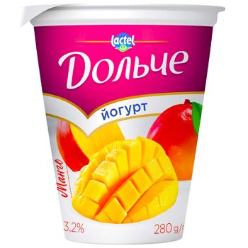 Йогурт Дольче Манго 3,2% 280г
