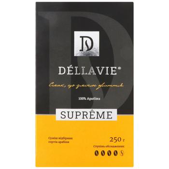 Кофе Dellavie Supreme молотый 250г - купить, цены на Эпицентр FOOD - фото 2