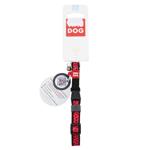 Waudog Watermelon Collar for Dogs with QR Passport 1х20-30cm