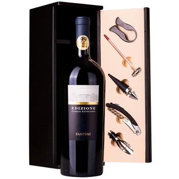 Farnese Fantini Edizione Cinque Semi-Dry Red Wine 14.5% 1.5l - buy, prices for WINETIME - photo 2