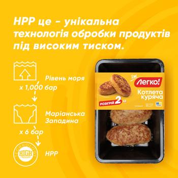 Legko! Chilled Chicken Cutlet 280g - buy, prices for Auchan - photo 4