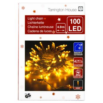 Tarrington House Warm White Light Chain 100 LED - buy, prices for - photo 4
