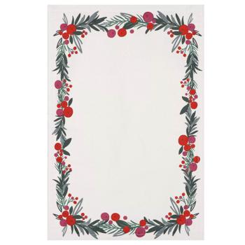 Ardesto Happy Holidays White Wreath Napkin 30*45cm - buy, prices for Za Raz - photo 3